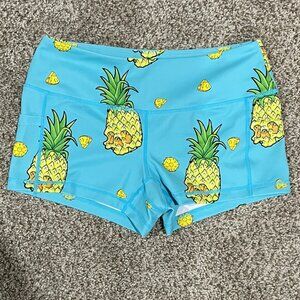 Feed Me Fight Me Womens Death By Pineapple Shorts